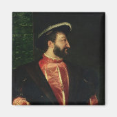 Portret van Francis I 1538 Magneet (Voorkant)
