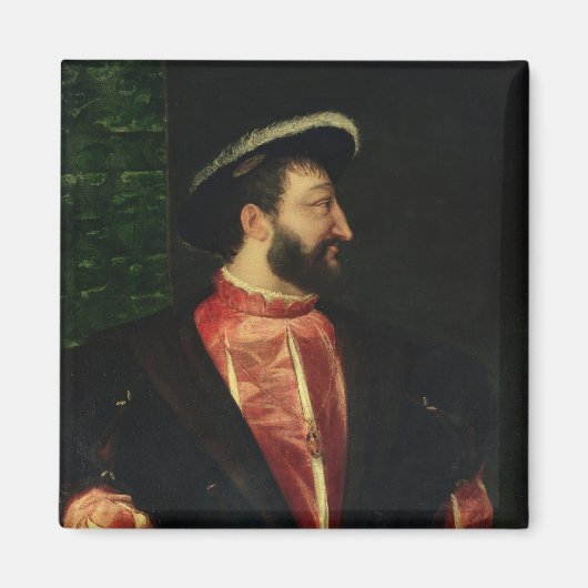 Portret van Francis I 1538 Magneet (Voorkant)