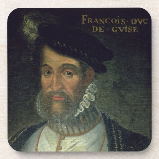 Portret van Francois, 2e hertog Guise (1519-63) vr Onderzetter (Voorkant)