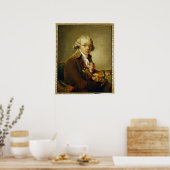 Portret van Francois-Andre Vincent Poster (Keuken)