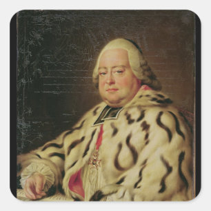 Portret van Francois-Camille de Lorraine c.1769 Vierkante Sticker