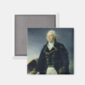 Portret van Francois-Christophe Kellermann Magneet (Voorkant / Achterkant)