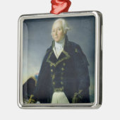 Portret van Francois-Christophe Kellermann Metalen Ornament (Links)