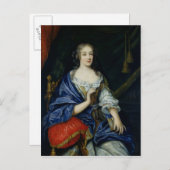 Portret van Francoise-Louise de la Baume le Blanc Briefkaart (Voorkant / Achterkant)