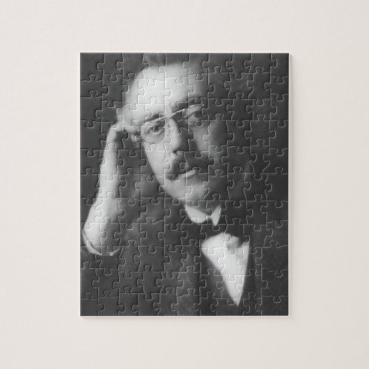 Portret van Frank Bridge (1879-1941) (foto) Legpuzzel (Verticaal)