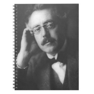 Portret van Frank Bridge (1879-1941) (foto) Notitieboek
