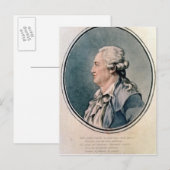 Portret van Franz Anton Mesmer Briefkaart (Voorkant / Achterkant)