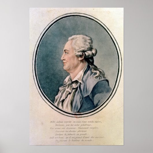 Portret van Franz Anton Mesmer Poster (Voorkant)