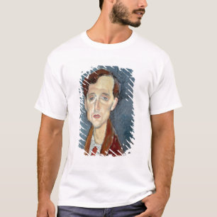 Portret van Franz Hellens, 1919 (olie op canvas) T-shirt