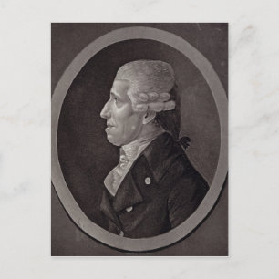 Portret van Franz Joseph Haydn Briefkaart