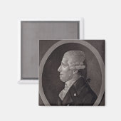 Portret van Franz Joseph Haydn Magneet (Voorkant / Achterkant)