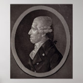 Portret van Franz Joseph Haydn Poster (Voorkant)