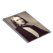 Portret van Franz Liszt Notitieboek (Rechterzijde)