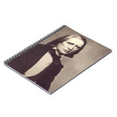 Portret van Franz Liszt Notitieboek (Linkerzijde)