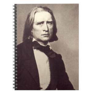 Portret van Franz Liszt Notitieboek