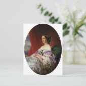 Portret van Franz Xaver Winterhalter Briefkaart (Staand voorkant)