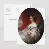 Portret van Franz Xaver Winterhalter Briefkaart (Voorkant / Achterkant)