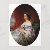 Portret van Franz Xaver Winterhalter Briefkaart (Voorkant)