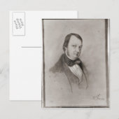 Portret van Frederic Chopin Briefkaart (Voorkant / Achterkant)