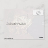 Portret van Frederic Chopin door Eugene Delacroix Briefkaart (Achterkant)