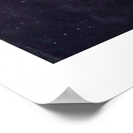 Portret van Frederic Chopin door Eugene Delacroix Poster (Hoek)