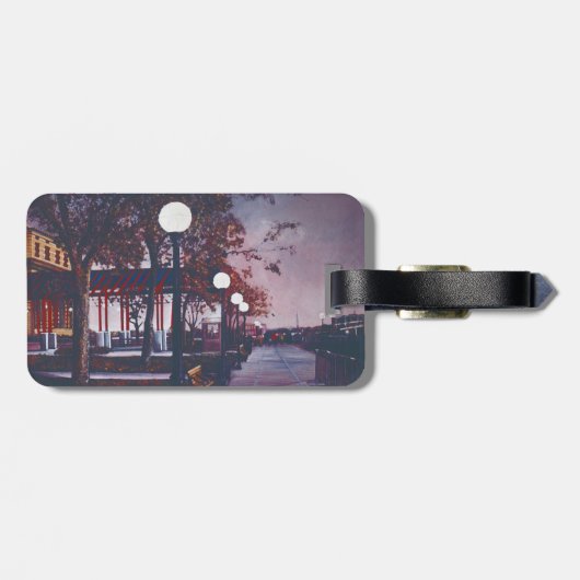 Portret van Freedom Birthplace Bagagelabel (Achterkant horizontaal)