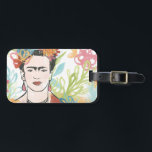 Portret van Frida Kahlo Bagagelabel<br><div class="desc">Portret van Frida Kahlo door June Erica Vess</div>