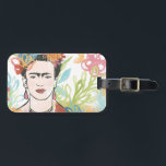 Portret van Frida Kahlo Bagagelabel<br><div class="desc">Portret van Frida Kahlo door June Erica Vess</div>