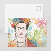 Portret van Frida Kahlo Briefkaart (Voorkant / Achterkant)