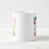 Portret van Frida Kahlo Grote Koffiekop (Voorkant)