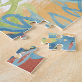 Portret van Frida Kahlo Legpuzzel (Zijkant)