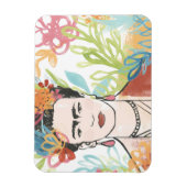 Portret van Frida Kahlo Magneet (Verticaal)