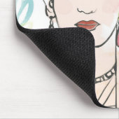 Portret van Frida Kahlo Muismat (Hoek)