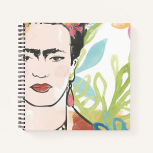 Portret van Frida Kahlo Notitieboek