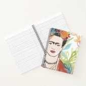 Portret van Frida Kahlo Notitieboek (Binnen)