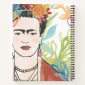 Portret van Frida Kahlo Notitieboek (Achterkant)