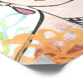 Portret van Frida Kahlo Poster (Hoek)