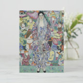 Portret van Friederike Maria Beer door Gustav Klim (Staand voorkant)