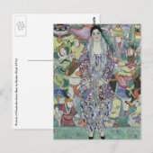 Portret van Friederike Maria Beer door Gustav Klim Briefkaart (Voorkant / Achterkant)