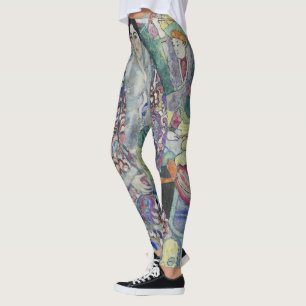 Portret van Friederike Maria Beer door Gustav Klim Leggings