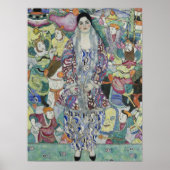 Portret van Friederike Maria Beer door Gustav Klim Poster (Voorkant)