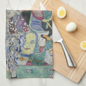 Portret van Friederike Maria Beer door Gustav Klim Theedoek (Quarter Fold)