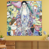Portret van Friederike Maria van Gustav Klimt Canvas Afdruk (Insitu (Woonkamer))