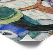 Portret van Friederike Maria van Gustav Klimt Perfect Poster (Hoek)