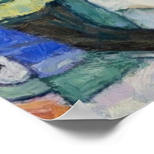 Portret van Friederike Maria van Gustav Klimt Poster (Hoek)