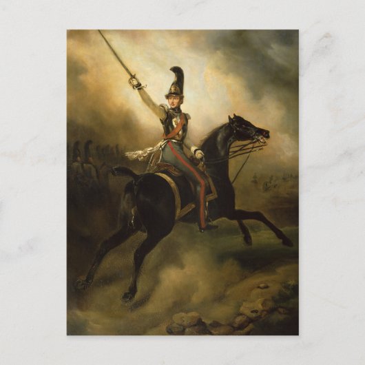 Portret van Friedrich Heinrich 1830 Briefkaart (Voorkant)