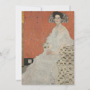 Portret van Fritza Riedler door Gustav Klimt