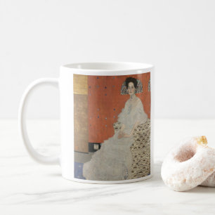 Portret van Fritza Riedler door Gustav Klimt Koffiemok