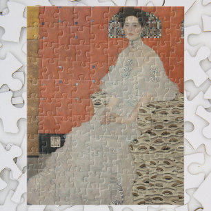 Portret van Fritza Riedler door Gustav Klimt Legpuzzel