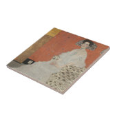 Portret van Fritza Riedler door Gustav Klimt Tegeltje (Zijkant)